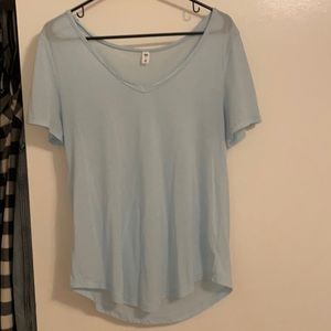 BP blue v neck tee